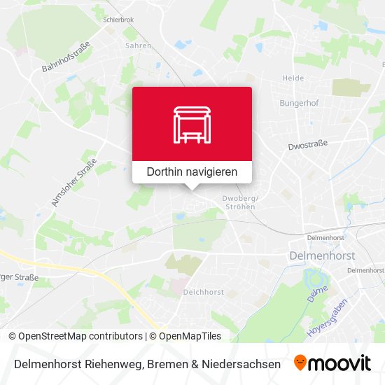 Delmenhorst Riehenweg Karte
