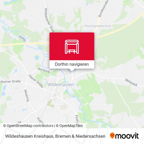 Wildeshausen Kreishaus Karte