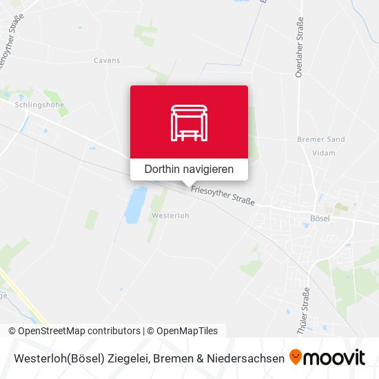 Westerloh(Bösel) Ziegelei Karte