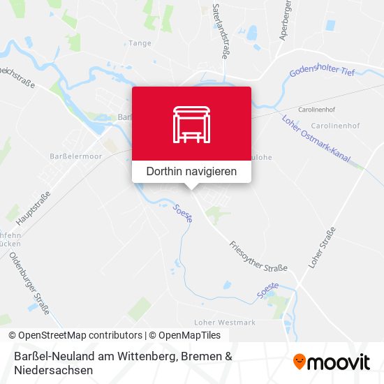 Barßel-Neuland am Wittenberg Karte