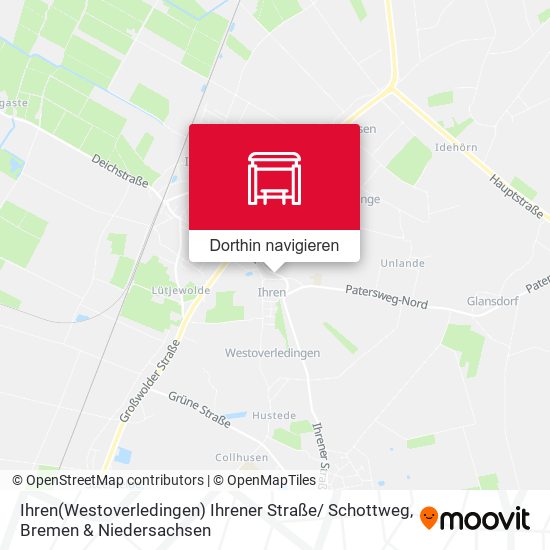 Ihren(Westoverledingen) Ihrener Straße/ Schottweg Karte