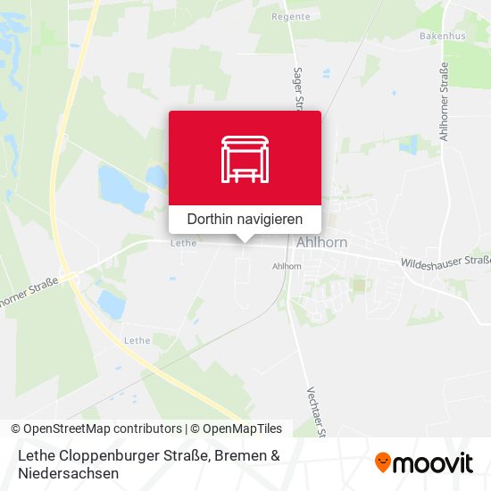 Lethe Cloppenburger Straße Karte