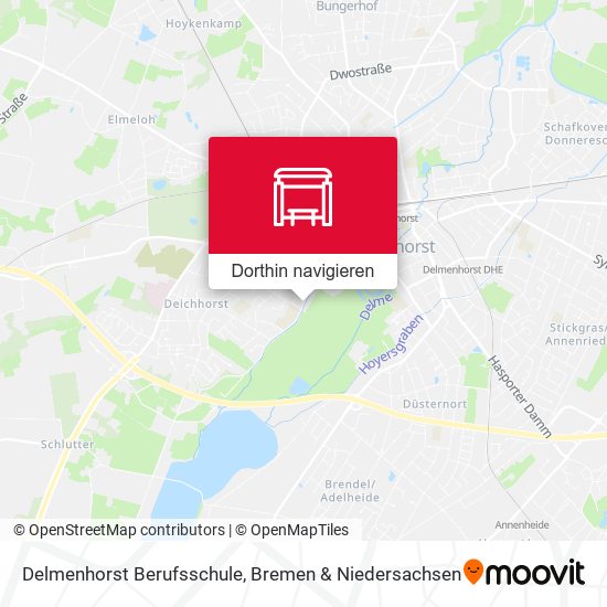 Delmenhorst Berufsschule Karte
