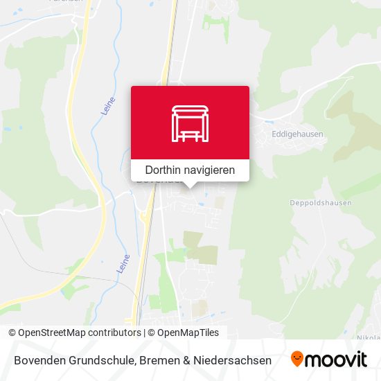 Bovenden Grundschule Karte