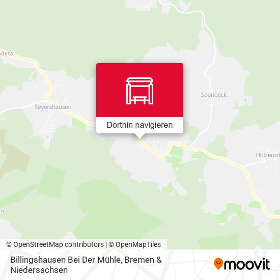 Billingshausen Bei Der Mühle Karte