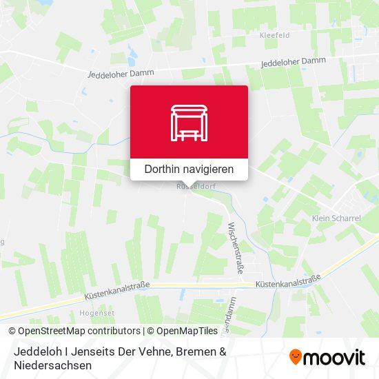 Jeddeloh I Jenseits Der Vehne Karte