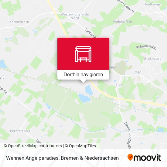 Wehnen Angelparadies Karte