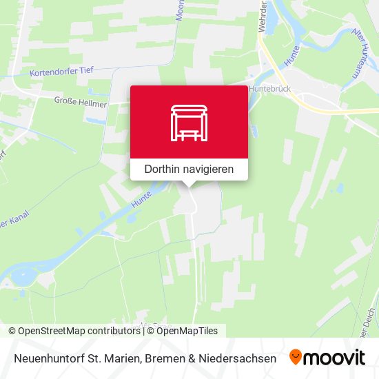 Neuenhuntorf St. Marien Karte