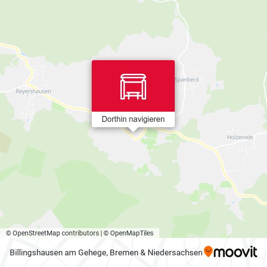 Billingshausen am Gehege Karte
