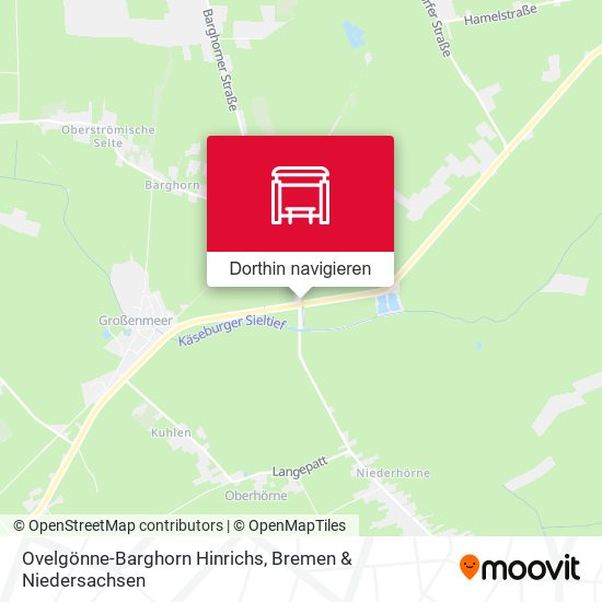 Ovelgönne-Barghorn Hinrichs Karte