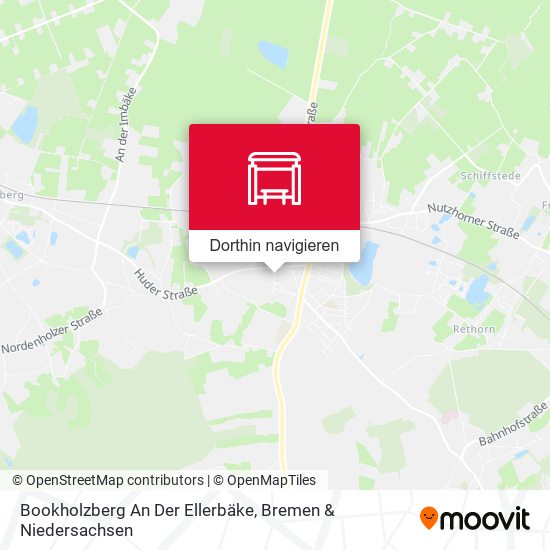 Bookholzberg An Der Ellerbäke Karte