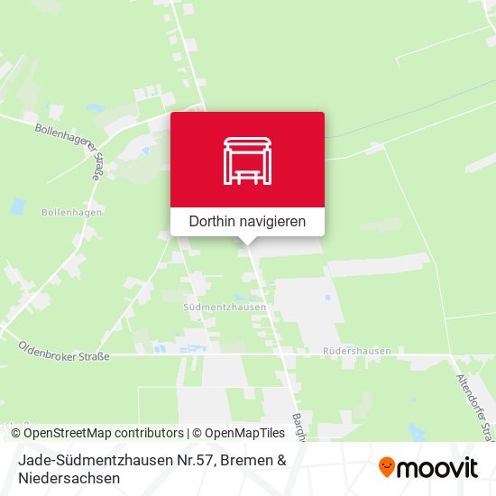 Jade-Südmentzhausen Nr.57 Karte