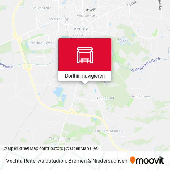 Vechta Reiterwaldstadion Karte
