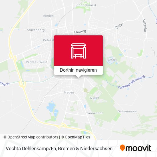 Vechta Dehlenkamp/Fh Karte