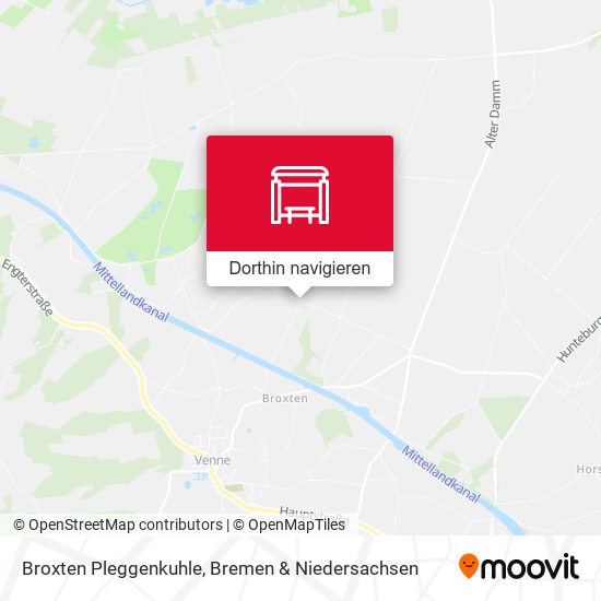 Broxten Pleggenkuhle Karte