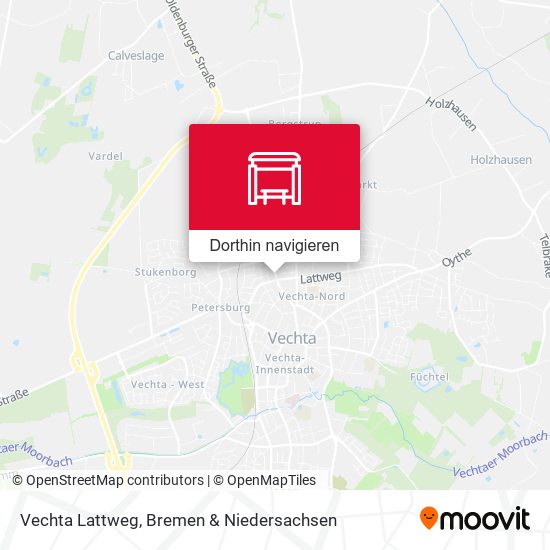 Vechta Lattweg Karte
