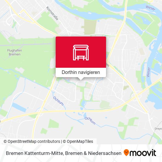 Bremen Kattenturm-Mitte Karte