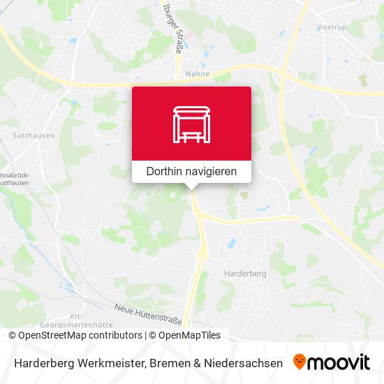 Harderberg Werkmeister Karte