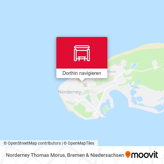 Norderney Thomas Morus Karte