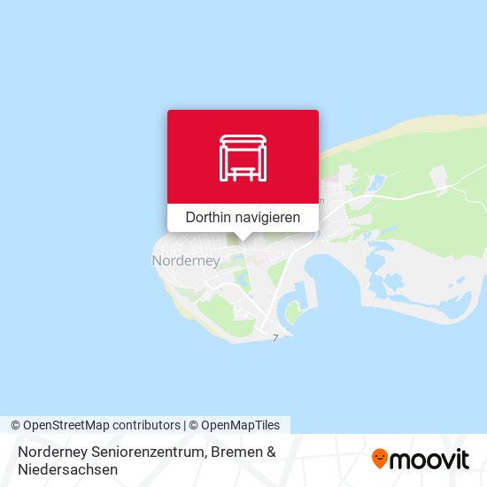 Norderney Seniorenzentrum Karte