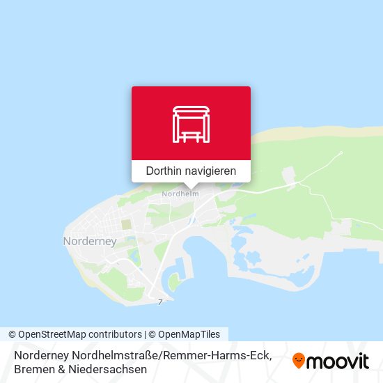 Norderney Nordhelmstraße / Remmer-Harms-Eck Karte