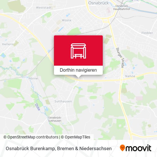 Osnabrück Burenkamp Karte