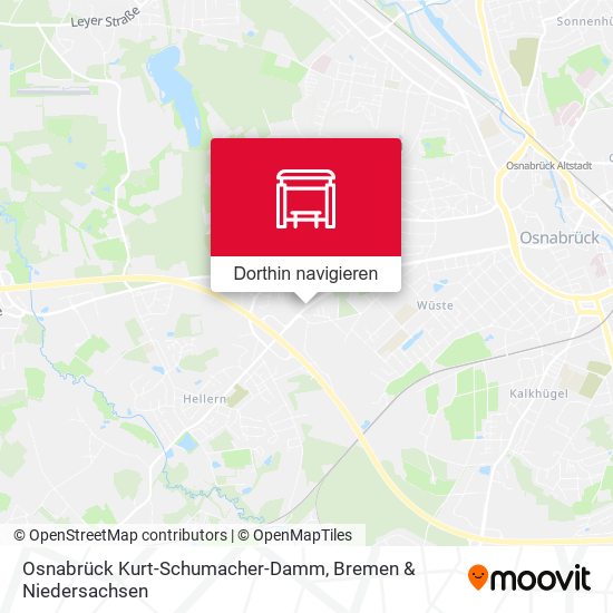 Osnabrück Kurt-Schumacher-Damm Karte