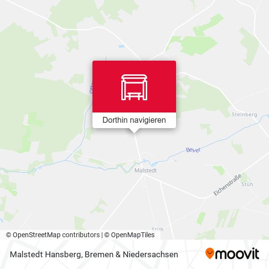Malstedt Hansberg Karte