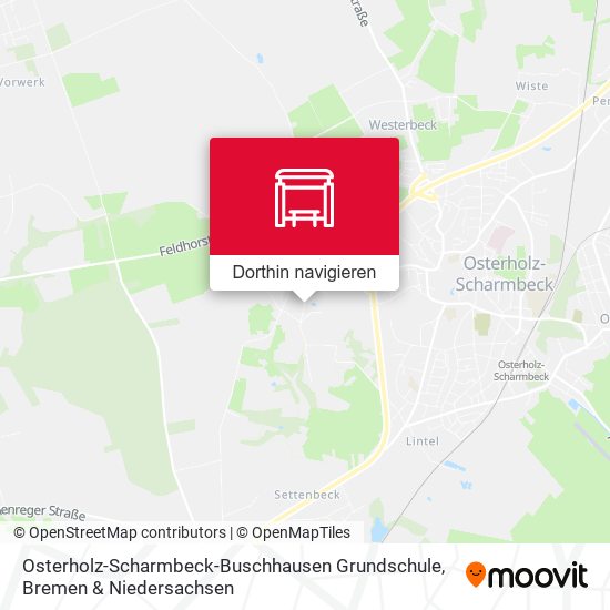 Osterholz-Scharmbeck-Buschhausen Grundschule Karte