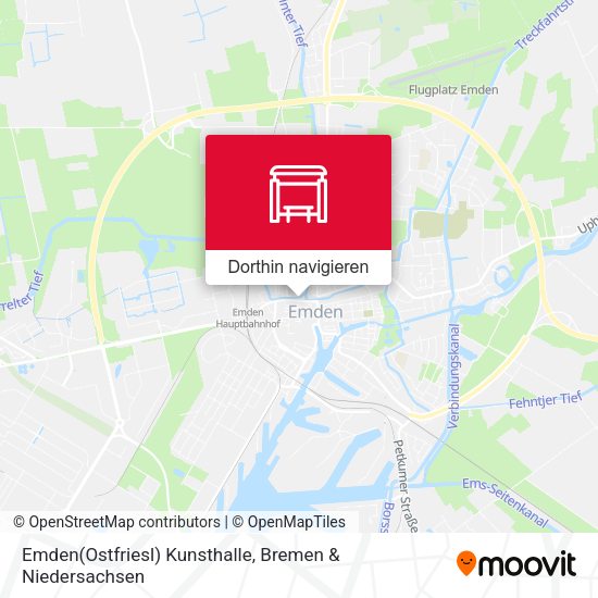 Emden(Ostfriesl) Kunsthalle Karte