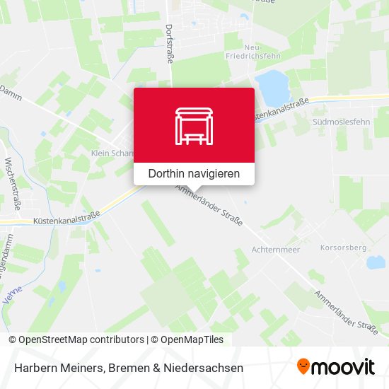 Harbern Meiners Karte