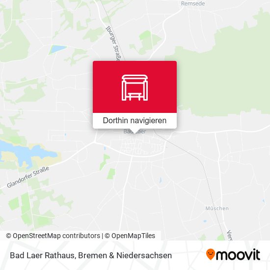 Bad Laer Rathaus Karte