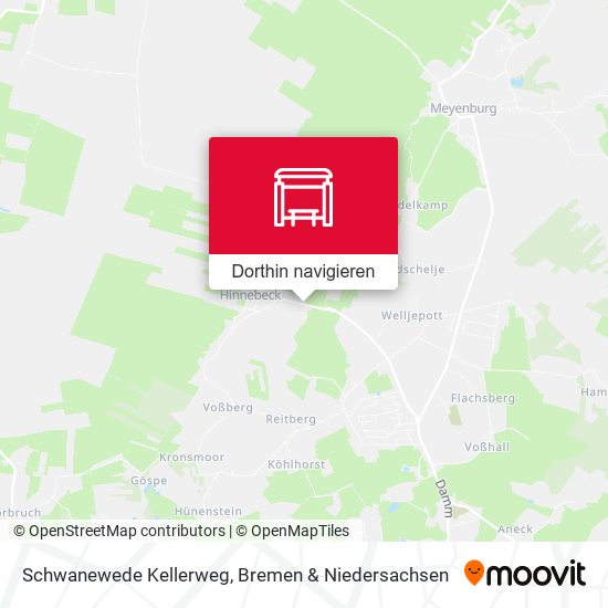 Schwanewede Kellerweg Karte