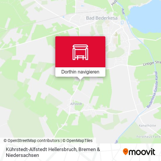 Kührstedt-Alfstedt Hellersbruch Karte