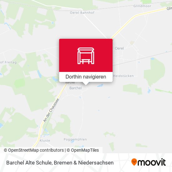 Barchel Alte Schule Karte