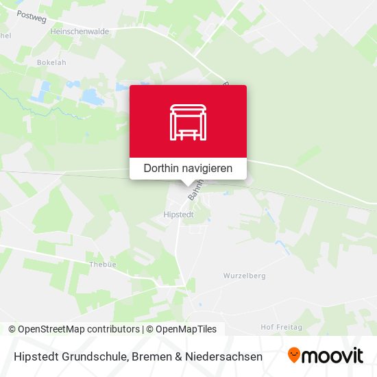 Hipstedt Grundschule Karte