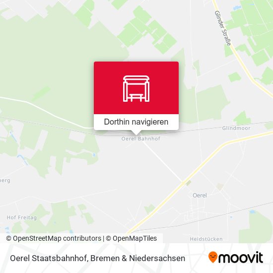 Oerel Staatsbahnhof Karte