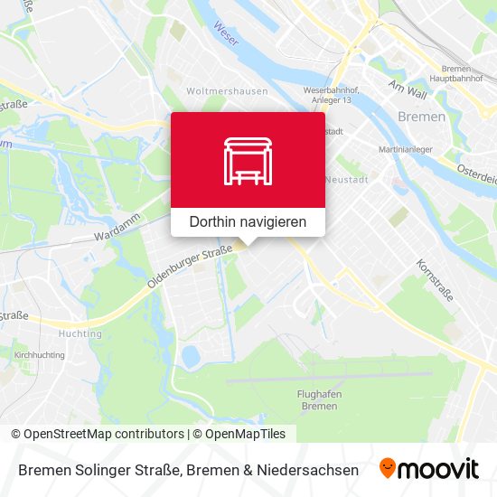 Bremen Solinger Straße Karte