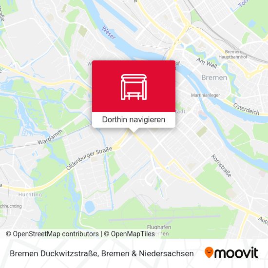 Bremen Duckwitzstraße Karte