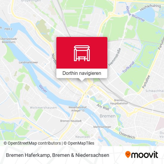 Bremen Haferkamp Karte