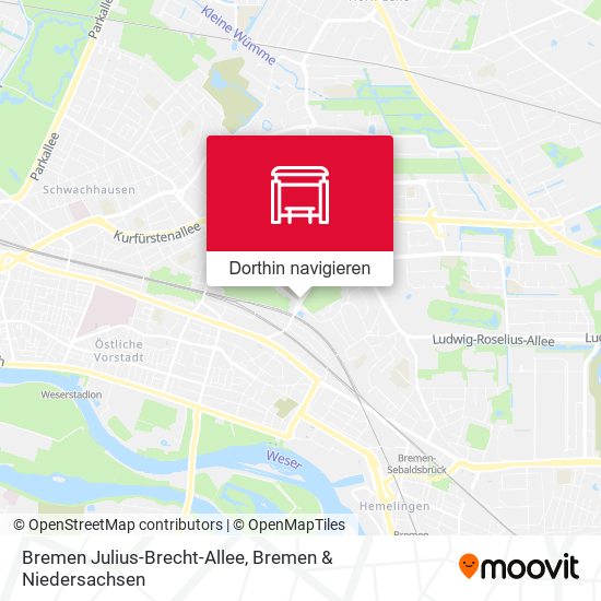 Bremen Julius-Brecht-Allee Karte