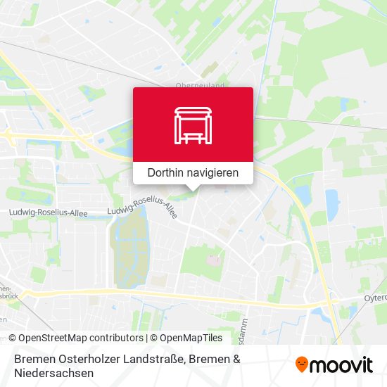 Bremen Osterholzer Landstraße Karte