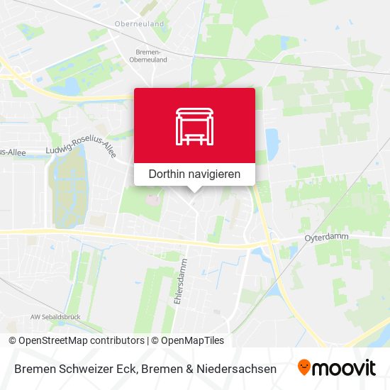 Bremen Schweizer Eck Karte