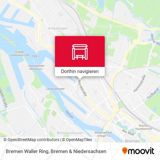Bremen Waller Ring Karte