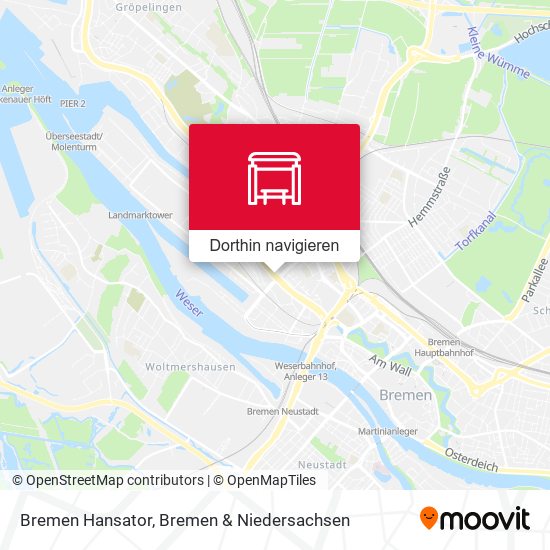 Bremen Hansator Karte