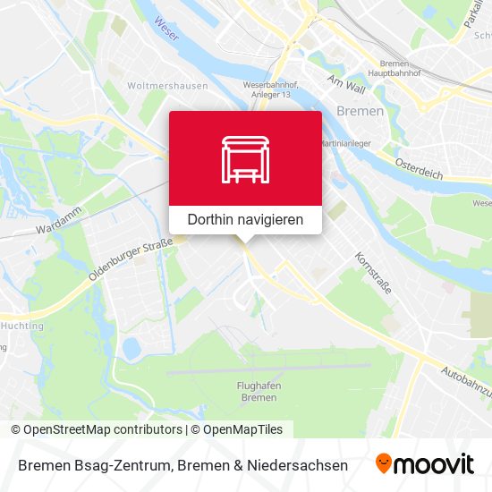 Bremen Bsag-Zentrum Karte