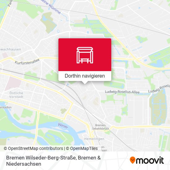 Bremen Wilseder-Berg-Straße Karte