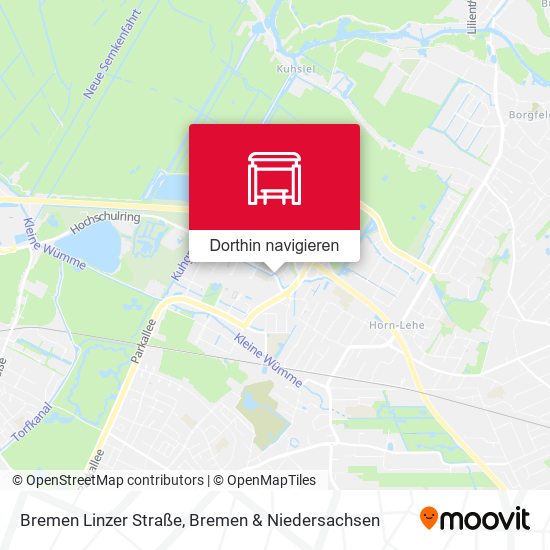 Bremen Linzer Straße Karte