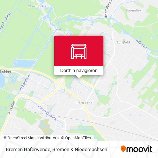 Bremen Haferwende Karte