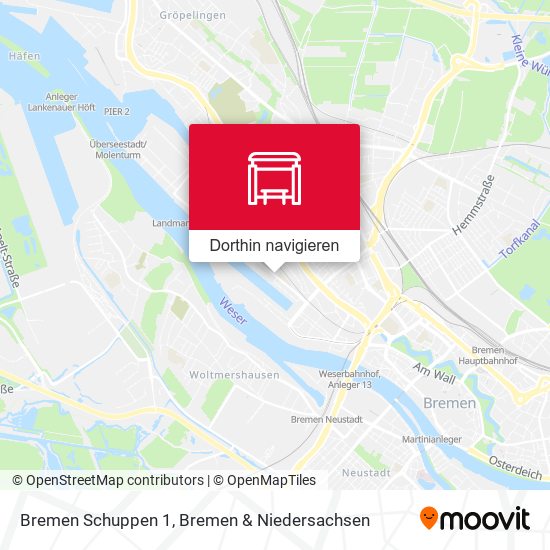 Bremen Schuppen 1 Karte